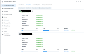 Synology MailPlus Server Lizenzen zusammenlegen